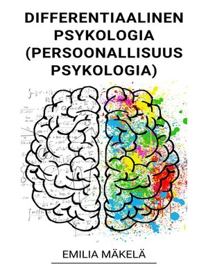 cover image of Differentiaalinen Psykologia (Persoonallisuuspsykologia)